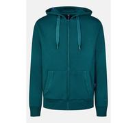 Sweatjacke SALZHAUT "Sweatjacke BREKER", Damen, Gr. 4XL, blau (dragonfly), Obermaterial: 55% Baumwolle CO. 45% Polyester PES., Sweatjacken Sweatjacke (67007716-4XL) dragonfly