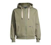 Sweatjacke SALZHAUT "Sweatjacke BREKER", Damen, Gr. XXL, grün (seagrass), Obermaterial: 55% Baumwolle CO. 45% Polyester PES., Sweatjacken Sweatjacke (73791941-XXL) seagrass