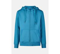Sweatjacke SALZHAUT "Sweatjacke BREKER", Herren, Gr. M, blau (blau moon), Obermaterial: 55% Baumwolle CO. 45% Polyester PES., Sweatjacken Sweatjacke (71226357-M) blau moon