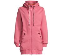 Sweatjacke SALZHAUT "Sweatjacke INGEBORG", Damen, Gr. S, lila (raspberry), Obermaterial: 55% Baumwolle CO. 45% Polyester PES., Sweatjacken Sweatjacke (31067649-S) raspberry