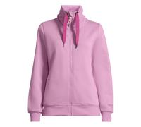 Sweatjacke SALZHAUT "Sweatjacke RACKELN - UNI", Damen, Gr. XXL, rosa (pale), Obermaterial: 80% Baumwolle CO. 20% Polyester PES., Sweatjacken Sweatjacke (81138914-XXL) pale