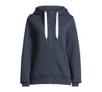 Sweatjacke SALZHAUT "Sweatjacke SÖÖTE", Damen, Gr. M, blau (navy), Obermaterial: 55% Baumwolle CO. 45% Polyester PES., Sweatjacken Sweatjacke (57771860-M) navy