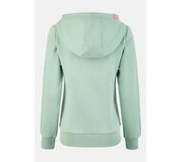 Sweatjacke SALZHAUT "Sweatjacke SÖÖTE", Damen, Gr. XS, grün (salbei), Obermaterial: 55% Baumwolle CO. 45% Polyester PES., Sweatjacken Sweatjacke (43507359-XS) salbei