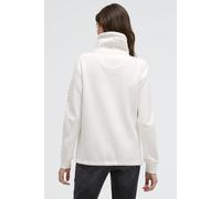 Sweatjacke SOCCX, Damen, Gr. XXXL, weiß, Material: 72% Baumwolle, 28% Polyester, bedruckt, casual, regular fit normal, Langarm eingesetzt Rippbündchen, Sweatjacken, mit Bindeband am Saum (96555523-XXX