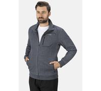 Sweatjacke STOOKER MEN "Sweatjacke Sportjacke SYDNEY mit Stehkragen", Herren, Gr. XL, blau (urban blau meliert), angeraute Sweatware, 55% Polyester, 45% Baumwolle, regular fit, Sweatjacken Sweatjacke,
