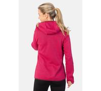 Sweatjacke STOOKER WOMEN "JOANE mit Kapuze Strickfleecejacke", Damen, Gr. 36/38, pink (pink melange), angeraute Sweatware, 60% Baumwolle, 40% Polyester, slim fit, ohne Ausschnitt, Sweatjacken Sweatjac