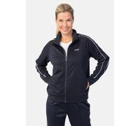 Sweatjacke STOOKER WOMEN "Training Sweatjacke", Damen, Gr. 44/46, blau (navy), angeraute Sweatware, 100% Polyester, regular fit, ohne Ausschnitt, Sweatjacken Sweatjacke, Sweatjacke Sport Synthetic für