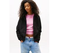 TOMMY JEANS Kapuzensweatjacke schwarz | S