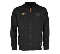 Sweatjacke TOP GUN "TG20213020", Herren, Gr. 50M, schwarz, Obermaterial: 100% Baumwolle, Sweatjacken (91878255-M) schwarz