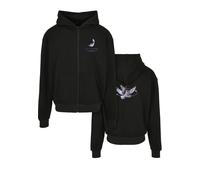 Mister Tee Vive La Liberte Oversize Full Zip Sweatshirt Schwarz XS Mann (Herstellerartikelnummer: MT2477-00007-0058)