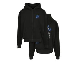 Sweatjacke "Upscale by Mister Tee Unisex", Damen, Gr. XS, schwarz, 100% Baumwolle, UPSCALE BY MISTER TEE, Sweatjacken Sweatjacke (67473752-XS) schwarz