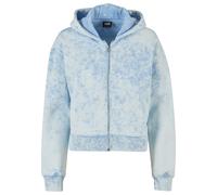 Sweatjacke URBAN CLASSICS "Urban Classics Damen", Damen, Gr. 5XL, balticblau, 70% Baumwolle, 30% Polyester, unifarben, Sweatjacken Sweatjacke (68317267-5XL) balticblau