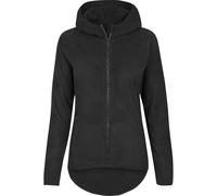 Sweatjacke URBAN CLASSICS "Urban Classics Damen Ladies Polar Fleece Zip Hoody", Damen, Gr. L, schwarz, 100% Polyester, unifarben, Sweatjacken Sweatjacke (10067161-L) schwarz