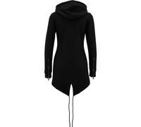 Urban Classics Frauen Zip Hoodie Sweat in schwarz XL schwarz