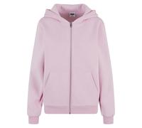 Urban Classics Damen Ladies Fluffy Zip Hoody TB7286 Softpink-2XL