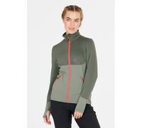 Sweatjacke WHISTLER "Cloudmont", Damen, Gr. 38, grün, 91% Polyester, 9% Elasthan, unifarben, normal, ohne Ausschnitt, Sweatjacken Sweatjacke, in atmungsaktiver Stretch-Qualität (21791024-38) grün