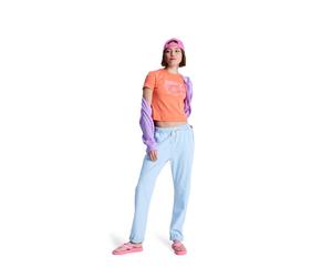 Sweatjeans ROXY "Slow Swell", Damen, Gr. L, blau (light blau), Obermaterial: 100% Baumwolle., Jeans (14744320-L) light blau