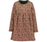 Sweatkleid BLUE SEVEN, Mädchen, Gr. 92, N-Gr, schilf, Jersey, Obermaterial: 95% Baumwolle, 5% Elasthan, bedruckt, regular fit knieumspielend, Rundhals, abgesteppte Kante, Kleider Sweatkleid, im wunder