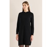 Sweatkleid CECIL, Damen, Gr. XL (44), US-Größen, schwarz, Web, 42% Baumwolle, 42% Polyacryl, 16% metallisierte Fasern, unifarben, normal kniefrei, ohne Ausschnitt, Rippbündchen, Kleider Sweatkleid, mi