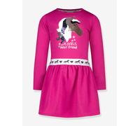 Sweatkleid Einhorn-Pailletten Mädchen SALT AND PEPPER himbeer Gr. 122