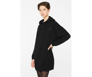 Sweatkleid HARLEM SOUL, Damen, Gr. M, US-Größen, schwarz, Sweatware, Material: 100% Baumwolle, bedruckt, gemustert, relaxed fit Midi, Rundhals, eingesetzt, Kleider Sweatkleid, aus Baumwolle (81953623-