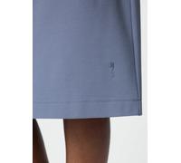 Sweatkleid in Midilänge mit überschnittenen Schultern blau 42