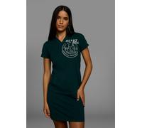 Sweatkleid KANGAROOS, Damen, Gr. 34, N-Gr, grün, Sweatware, Obermaterial: 100% Baumwolle, bedruckt, unifarben, Kleider Sweatkleid, aus weichem Jersey mit Kapuze - NEUE KOLLEKTION (24630236-34) grün