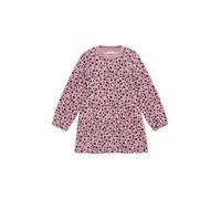 s.Oliver Junior Mädchen 2152386 Sweatkleid Mit Allover Print, Lila/Rosa 41a2, 110 EU