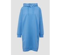 Sweatkleid mit seitlichen Eingrifftaschen und Kapuze 38 blau 2172924.5513.38