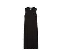 Sweatkleid PUMA "HER Relaxed Kleid Damen", Damen, Gr. XS, Normalgrößen, schwarz, Obermaterial: 4% Elasthan, 38% Polyester, 58% Baumwolle. Rippe: 58% Baumwolle, 38% Polyester, 4% Elasthan, relaxed fit,