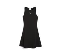 PUMA Wardrobe Essentials Rippstrick-Kleid Damen, Accessoires, Schwarz, L Black