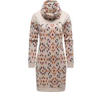 Jersey Kleid mit Schlauchkragen "Chlloe Aztec YOUMODO" Ecru S