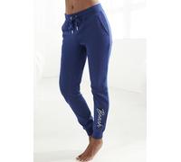 Sweatpants BENCH. LOUNGEWEAR Gr. 36/38, N-Gr, blau (navy) Damen Hosen (82913640-36) navy