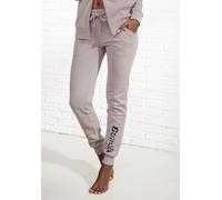 Sweatpants BENCH. LOUNGEWEAR Gr. 44/46, N-Gr, rosa (rauchrosa) Damen Hosen (31629255-44) rauchrosa