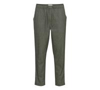 Sweatpants CASUAL FRIDAY "Sweatpants CGPilou", Herren, Gr. XL, Länge 32, grün (burnt olive melange), Obermaterial: 35% Polyester Pol. recyc.. 22% Baumwolle CO. 22% Leinen LI. 19% Viskose CV. 2% Elasth