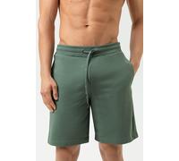 Sweatpants kurz Serie Terry Essentials Palm Hue grau S