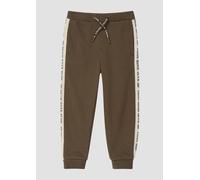 Sweatpants mit bedrucktem Seitenstreifen 104 braun 2170070.8917.104