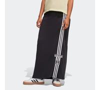 Sweatrock ADIDAS ORIGINALS "ADIBREAK MAXI", Damen, Gr. S, schwarz, Obermaterial: 100% Baumwolle, Röcke, aus French Terry, sportlicher Stil, mit 3-Streifen (77695820-S) schwarz