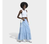 Sweatrock ADIDAS ORIGINALS "DENIM SKIRT", Damen, Gr. L, light denim, Obermaterial: 100% Baumwolle, Röcke, Lässiger Jeansrock (35706146-L) light denim