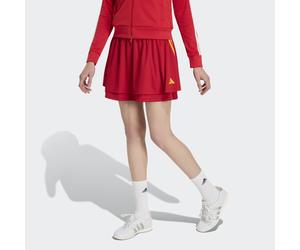 Sweatrock ADIDAS SPORTSWEAR "HOUSE OF TIRO", Damen, Gr. XS, team power rot 2, crew gelb, dunkelblau, Obermaterial: 100% Polyester, Röcke (23257745-XS) team power rot 2, crew gelb, dunkelblau