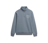 Sweatshirt 1/2 zip Superdry Athletic Essentials Blau S