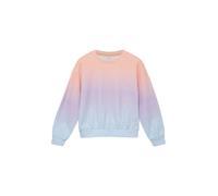s.Oliver Mädchen Oversize-Sweatshirt mit Farbverlauf 2178017 Blau/Mehrfarbig 158/164