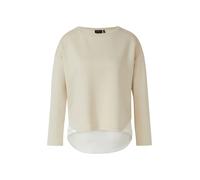s.Oliver BLACK LABEL - Sweatshirt blau|weiß - Gr. - 38