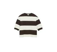 Gestreiftes Sweatshirt im Relaxed Fit 40 beige|schwarz 2180640.07G8.40