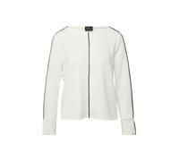Scuba-Sweatshirt mit Kontraststreifen 48 creme 2174849.0200.48