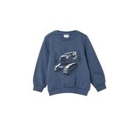 Sweatshirt mit Frontprint und kuscheliger Innenseite 92/98 blau 2173445.5544.92_98