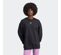 Sweatshirt ADIDAS ORIGINALS "ESS SWEATSHIRT" Gr. S, schwarz (black) Damen Sweatshirts Oversize Shirts (70383553-S) black