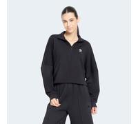 Sweatshirt ADIDAS ORIGINALS "ESS SWEATSHIRT", Damen, Gr. XL, schwarz, Obermaterial: 100% Baumwolle, Sweatshirts Sweatshirt (31991212-XL) schwarz