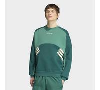 Sweatshirt ADIDAS ORIGINALS "MUC CRW", Herren, Gr. M, collegiate grün, Obermaterial: 82% Baumwolle, 18% Polyester, normal, Rundhals, angesetztes Bündchen, Sweatshirts Sweatshirt, für Erwachsene, mit R