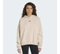ADIDAS 3 STRIPES STUDIO HOODIE (BU035) L Crystal Linen